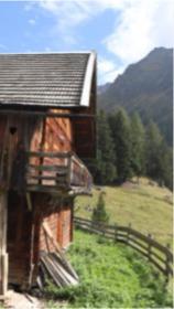 Hütte Heile Familie